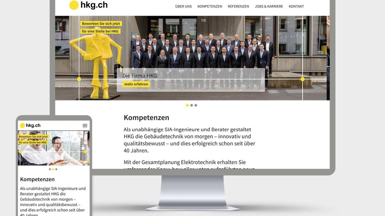hkg.ch: Neue Website
