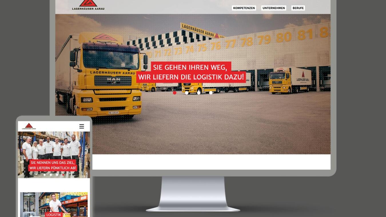 Lagerhäuser Aarau AG: Neue Website