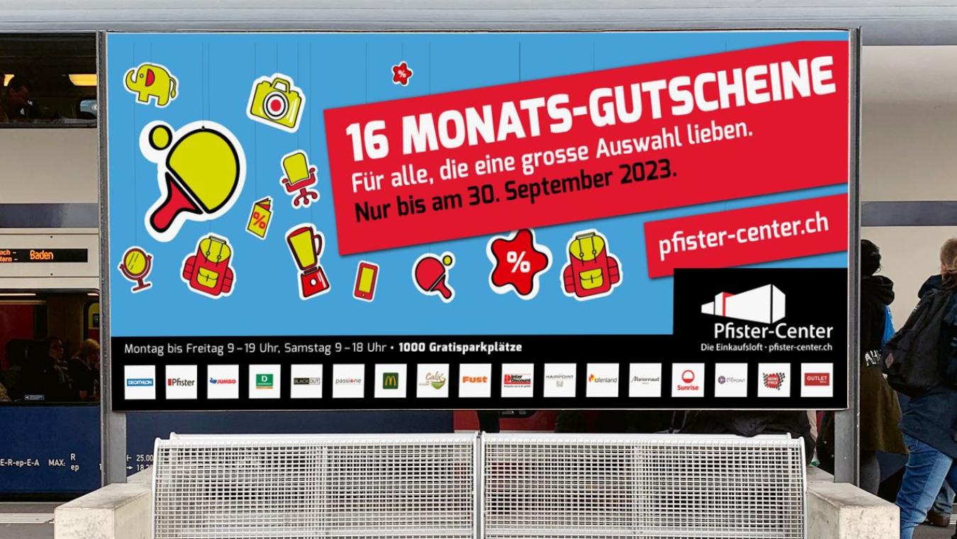 Pfister-Center Suhr - Gutscheinheft