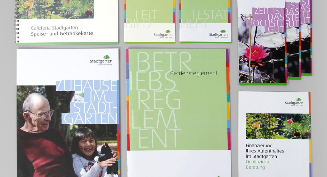 Pflegezentrum Stadtgarten: Corporate Design