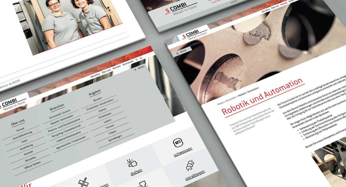 S Combi AG: Website